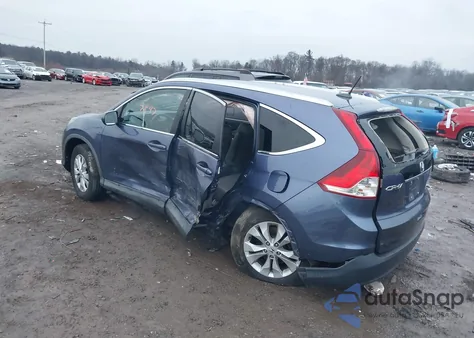 2014 Honda Cr-V Ex-L из США, поврежденный, VIN 2HKRM4H79EH665736